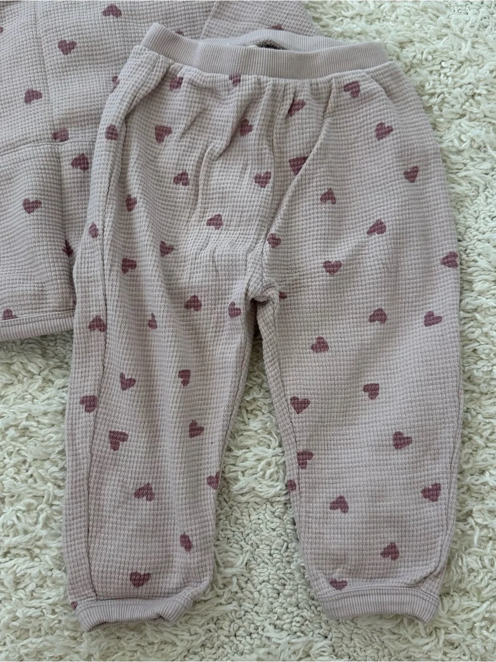 Quincy Mae Waffle Slouch Set